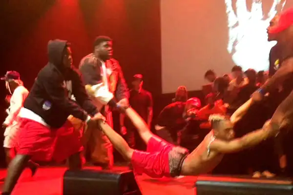 XXXTENTACION Hurled Into Barrier Amidst Failed Crowd Surfing Attempt